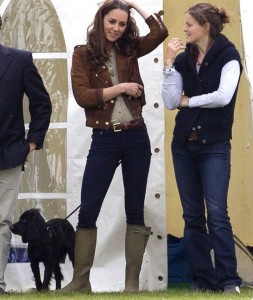 Kate Middleton con il suo cane Lupo e i suoi Le Chameau